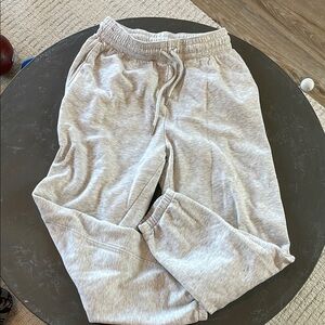 Cozy Gray Track Pants